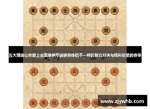 五大理由让你爱上全国象棋甲级联赛体验不一样的智力对决与精彩纷呈的赛事